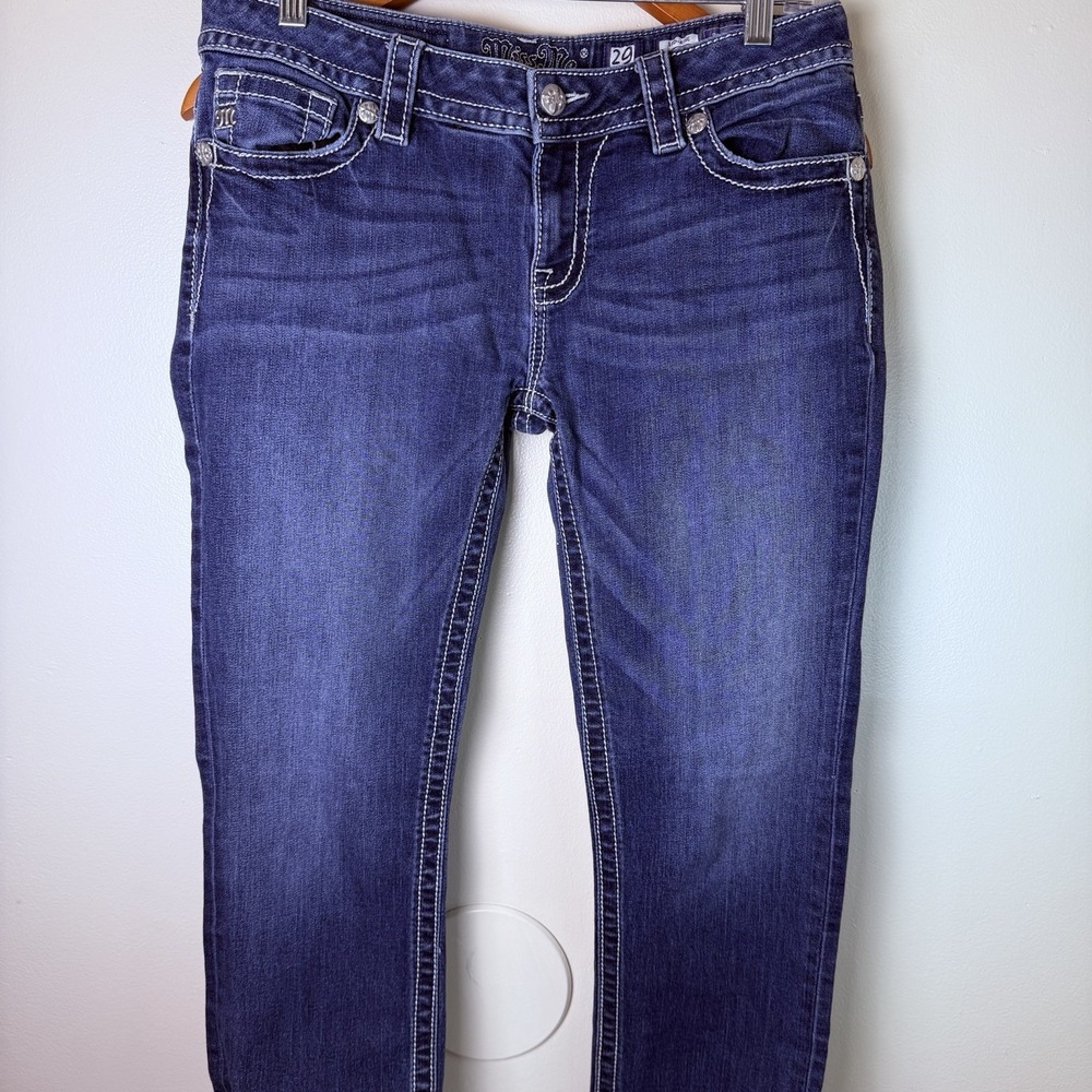 Miss Me Jeans Y2K Signature Rise Bootcut Dazzling Floral Women's Size 29